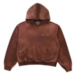 Thirteen Studios Logo Hoodie Brown Front Side