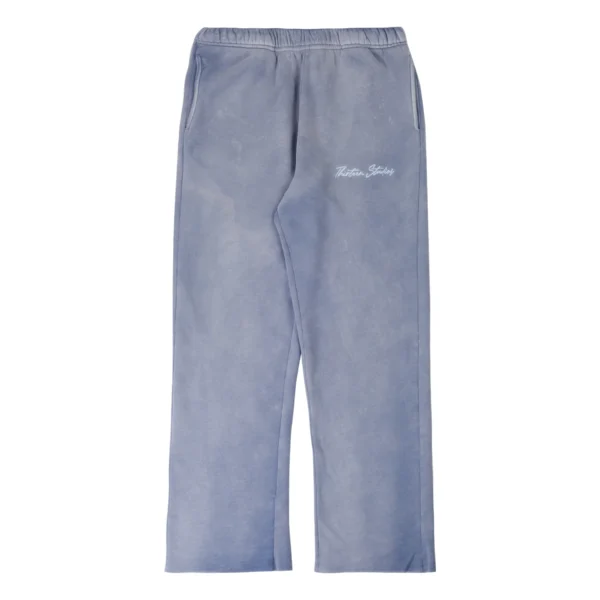 Thirteen Studios Logo Sweatpants Baby Blue Front Side