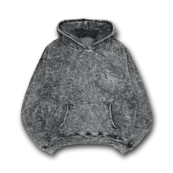 Thirteen Studios Mineral Washed Hoodie Front Side