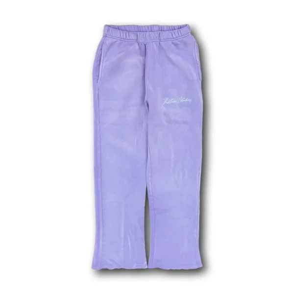 Thirteen Studios Sun Faded Sweatpants Light Purple Front Side