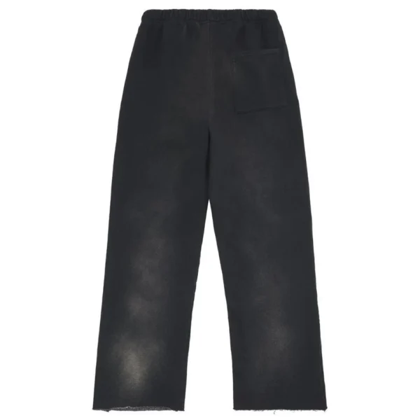 Thirteen Studios Sweatpants Faded Black Back Side